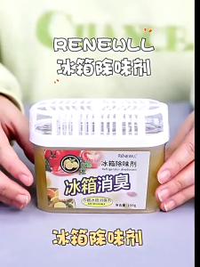 Gel Penyegar Penghilang Bau Kulkas / Gel Anti Bau Pewangi Pengharum Kulkas