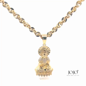 M1197 Mặt và Dây chuyền nữ thiết kế hình PHẬT sang trọng JOJO