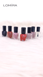 Junkie Makeup - Lomira Kutek Nail Art Lengkap 1 Set Cat Kuku Nail Art Lomira Nail Polish 8 ML