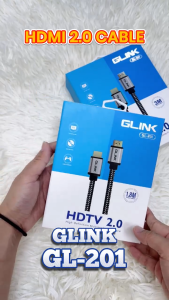 GLINK GL-201 V2.0  คุณภาพดี 4K Ultra HD Resolution GL201 สาย hdmi ยาว1.8 3 5 10M15M20M so-ms