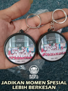 DESIGN BEBAS ganci custom nama gambar foto souvenir pin peniti acara seminar event 44mm 45mm 58mm