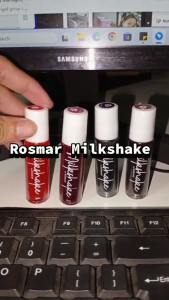 Varietyvillemarket ROSMAR Milk Shake Liptint 10ml Long-Lasting Vibrant Lip Color by Rosmar Cosmetics Smooth Lightweight Formula for All-Day Wear Perfect Milkshake-Inspired Lip-Tint for Bold Beautiful Lips Lip-tint Long Lasting Original waterproof
