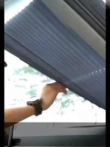 Car Windshield Sunshade Curtain Retractable Anti UV Car Windshield Front/Rear Shutter Summer Auto Interior Accessories