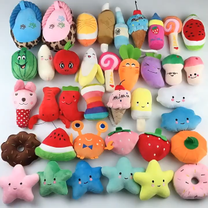 Mainan Gigit Kucing Anjing Bunyi Plush Toys Pet Toy