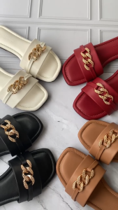 Sandal Teplek Wanita Kalisa Elegan Kekinian - Sandal Selop Wanita Terbaru