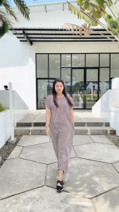 Daster kekinian terbaru Rayon Salur Panjang-Vilmei