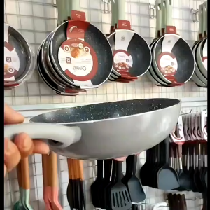 CYPRUZ PANCI FEATHERLIGHTS SERIES FRY WOK 20 cm - 26 cm Anti Lengket