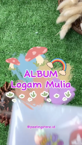 ALBUM LM LOGAM MULIA BINDER ANTAM A6 MUAT 100 GRAM POLOS