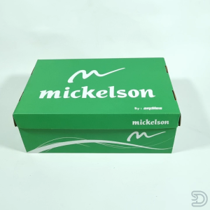 Sepatu Slip On Mickelson Wanita Pink Putih Sneakers Casual Import