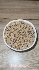 Kenari sawi pakan burung Kenari Finch Blackthroat Parkit Lovebird kualitas vita gacor SP (100gr)