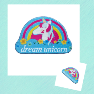 พรมขนนุ่มลายการ์ตูน ขนาด 40x60 ซม. พรมเช็ดเท้า พรมกันลื่น พรมหน้าประตู พรมสี่เหลี่ยม พรมปูพื้น พรม