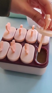 Cetakan Ice Cream / Cetakan Es Krim 8 Slot / Cetakan Es Krim Stik DIY