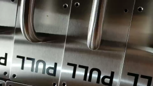 Push Plate Pull Plate Push Handle Stainless Handle Pintu Dorong Tarik Gagang