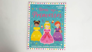 Dress Up Princesses Activity Book with Press Out Dolls & Stickers For Kids