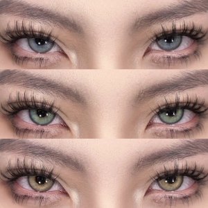 【COD】BARCELONA คอนแทคเลนส์ สีฟ้า สีน้ำตาล สีเขียว คอนแทคเลนส์แฟชั่น 2ชิ้น ส่งไวจากไทย