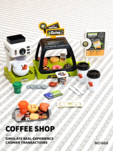 Mainan Anak Coffee Shop 41pcs Mainan Edukatif Anak Toko Kopi