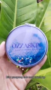 Cermin Lipat Glitter Ozzaskin Aesthetic Kaca Rias Make Up Travel