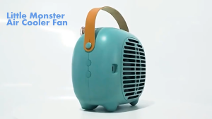 SJT - Kipas Angin Spray Humidification bentuk Monster Kecil / Kipas Pelembab Semportan / Kipas Angin Isi Ulang Air