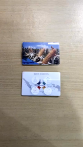 Souvenir USB Flashdisk Kartu OTGCD01 Full Color