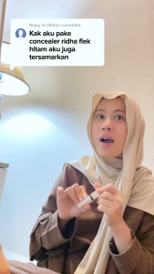 RIDHA Perfecting Skincare Concealer with Niacinamide - 6gr