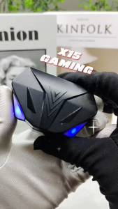 X15 Gaming Headphones V5.0 LED Smart Display Hi-Fi Stereo Full Bass Noise Cancelling Earbuds