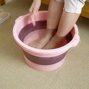 🇲🇾 Foldable Foot Bath Portable Foot Massage Healthy Relaxation Leg Detoxification Bakul Kaki Masaj 折叠泡脚桶