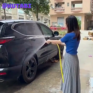 Vòi Tăng Áp Rửa Xe Tưởi Cây Vệ Sinh Nhà Cữa Có Thế Điều Chính Nhiều Chế Độ. Có Thế Khóa Nước