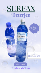 SURFAX Deterjen Cair Premium Liquid Blue - 600mL & 1500mL
