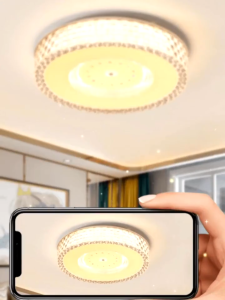 Tricolor LED Ceiling Light Modern Design Ceiling Light For Living Room Ceiling Lamp Children Room Bedroom Ceiling