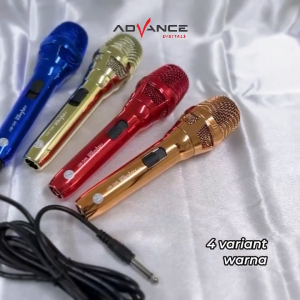 Microphone Professional Dynamic Advance MIC 901 MIC KABEL 2.5 METER SEPERTI TOA SUARA MANTAP