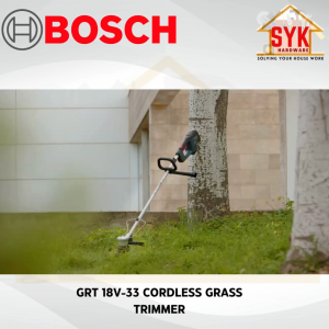 SYK Bosch GRT 18V-33 Cordless Grass Trimmer Solo Battery Machine Gardening Tools Mesin Pemotong Rumput 0 600 8D0 000