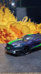 Mainan Mobil Remot Kontrol RC Sedan Drift Muscle Mustang Car Balap Propo Kecepatan 4WD 24GHZ