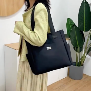 Mymyshop พร้อมส่ง🇹🇭 𝐄𝐦𝐢𝐤𝐨 ೀ⋆｡˚ กระเป๋าสะพายข้าง totebag สะพายไปทำงาน ใส่สมุด หนังสือ ใส่ไอแพดได้ มีให้เลือก 5 สี