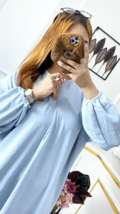 Paket Usaha 3PCS Dress Fathia Crinkle Airflow - Daster Gamis Crinkle Kekinian LD 120 - Baju Daster Crinkle Murah Terlaris - Baju Daster Busui