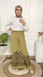 Sarung Batik Rayon/Goyor Remaja | Motif PAGAR ALAM 1| Seragam SOFT | Terlaris