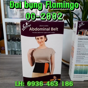 Đai bụng 20cm Flamingo Abdominal Belt [OC-2002] đai hỗ trợ vùng bụng