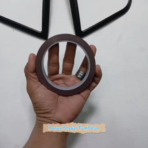 Cover Garnish Lampu Depan Mobil Sigra 2016-2018 Hitam Doff