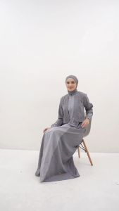 GAMIS NIBRAS RESYA 147 || BAJU GAMIS DEWASA NIBRAS RESYA 147 || GAMIS SYARI KEKINIAN by NIBRAS