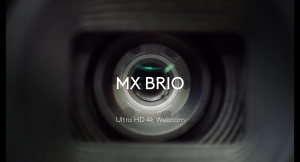 LOGITECH MX BRIO Webcam with 4K Ultra HD 60 fps Noise Reduction Mic & 1.5m Cable for Microsoft Teams Zoom Google Meet