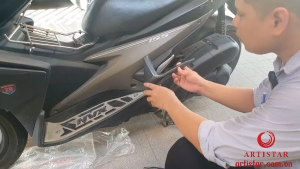 Ốp trang trí xe NVX V1 2017-2020 carbon Artistar