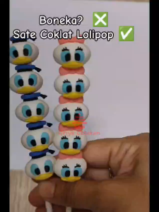 Griya Cetakan Coklat Cokelat Permen DIY Karakter Sate Lolipop Plastik