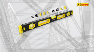 AT INDY Level Ruler with Scale and Magnetic ระดับน้ำแบบกล่องมีสเกล และ แม่เหล็ก ขนาด 16"24" และ 48" รุ่น 326163262432648