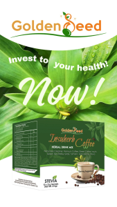 Golden Seed Insuherb Coffee Herbal Drink Instant Mix