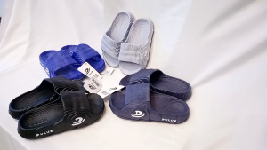 Sandal Fashion Anak Slip On Laki-laki Merek Dulux Motif Corak Polos Size 30-35