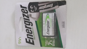 1pc/pack Energizer 9V Rechargeable Battery