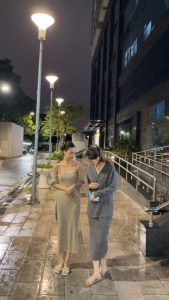 Set váy thun kèm áo cadi gan mix chân váy form ôm dáng dài 2 size s m - trieuduong07