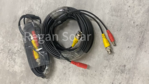 BNC+DC Video Power Siamese Cable 4MM thickened CCTV DVR camera system video cable DC power 1080P