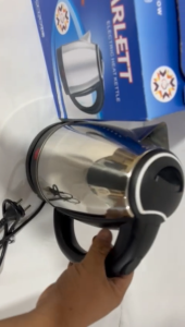 HATAYASHOP-TEKO LISTRIK/ELEKTRIK KETTLE/ TEKO LISTRIK 2L/TEKO LISTRIK LOW WATT/ TEKO PEMANAS AIR/ TEKO MASAK KOPI/ TEKO SEDUH/TEKO SERBAGUNA 2l TEKO HOTEL/TEKO PENGINAPAN/TEKO LISTRIK SCARLETT/TEKO BAHAN TEBAL/TEKO STAINLESS TEBAL/ TEKO PEMANAS/ STAINLESS