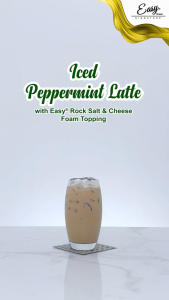 EASY BRAND ROCK SALT  & CHEESE  FOR FOAMING TOPPING 1 KG BAG