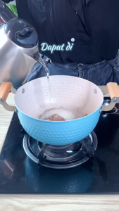 Panci Anti Lengket Tutup Kaca Casserole Asta 22 cm